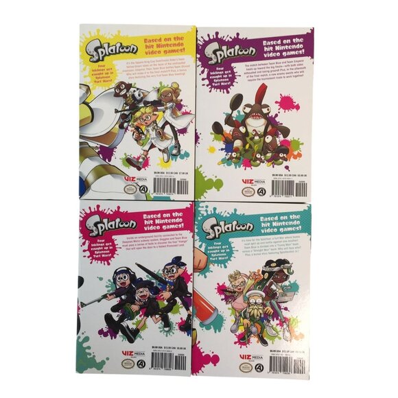 Splatoon Book Series #1-12 by Sankiehi Hinodeya Manga Comic English - Picture 7 of 9